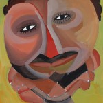 ACRYLIC ON PAPER ARTPRINT