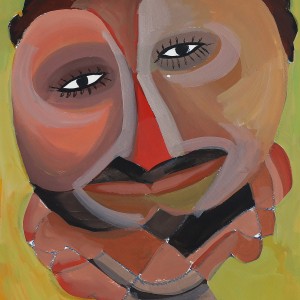 ACRYLIC ON PAPER ARTPRINT
