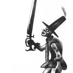 CHARCOAL ON PAPER ARTPRINT