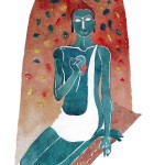 ACRYLIC ON PAPER ARTPRINT
