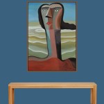 ACRYLIC ON PAPER ARTPRINT