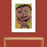 ACRYLIC ON PAPER ARTPRINT