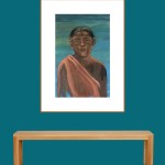 ACRYLIC ON PAPER ARTPRINT