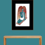 ACRYLIC ON PAPER ARTPRINT