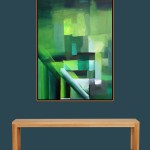 ACRYLIC ON PAPER ARTPRINT