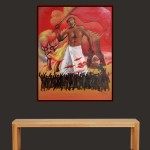 ORIGINAL ARTWORK ACRYLIC ON PAPER