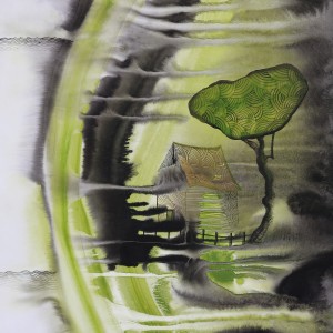 WATERCOLOUR ON PAPER ARTPRINT