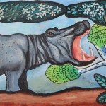 ORIGINAL ARTWORK ACRYLIC ON PAPER