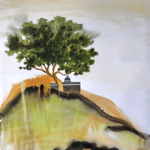 WATERCOLOUR ON PAPER ARTPRINT