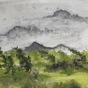 WATERCOLOUR ON PAPER ARTPRINT