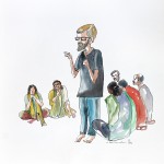 WATERCOLOUR ON PAPER ARTPRINT