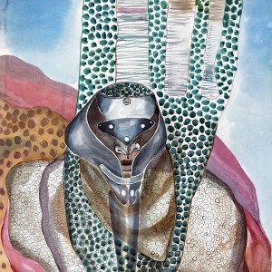 WATERCOLOUR ON PAPER ARTPRINT