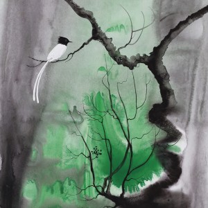 WATERCOLOUR ON PAPER ARTPRINT