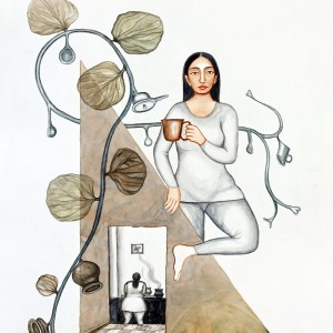 WATERCOLOUR ON PAPER ARTPRINT