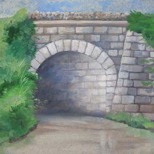 WATERCOLOUR ON PAPER ARTPRINT