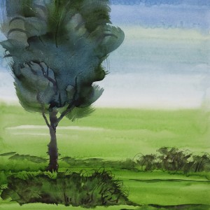 WATERCOLOUR ON PAPER ARTPRINT