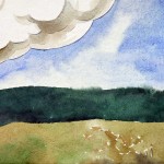 WATERCOLOUR ON PAPER ARTPRINT