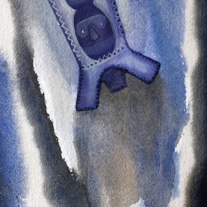 WATERCOLOUR ON PAPER ARTPRINT