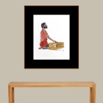 WATERCOLOUR ON PAPER ARTPRINT