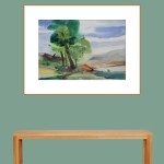 WATERCOLOUR ON PAPER ARTPRINT
