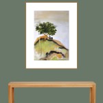 WATERCOLOUR ON PAPER ARTPRINT