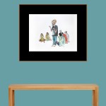 WATERCOLOUR ON PAPER ARTPRINT