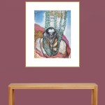 WATERCOLOUR ON PAPER ARTPRINT