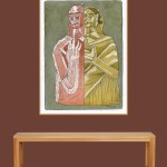 WATERCOLOUR ON PAPER ARTPRINT