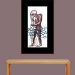 WATERCOLOUR ON PAPER ARTPRINT