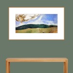 WATERCOLOUR ON PAPER ARTPRINT