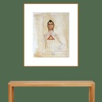 WATERCOLOUR ON PAPER ARTPRINT