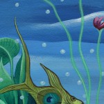 ORIGINAL ARTWORK ACRYLIC ON PAPER
