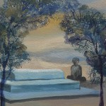 ORIGINAL ARTWORK ACRYLIC ON PAPER