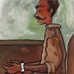 ORIGINAL ARTWORK ACRYLIC ON PAPER