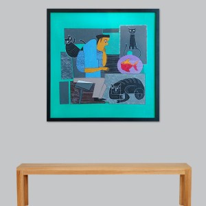 ORIGINAL FRAMED ARTWORK