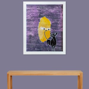 ORIGINAL FRAMED ARTWORK