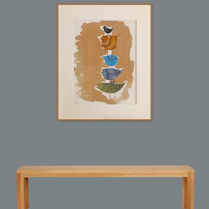 ORIGINAL ARTWORK WITH MAT