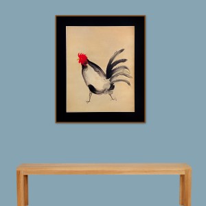 ORIGINAL ARTWORK WITH BLACK MAT