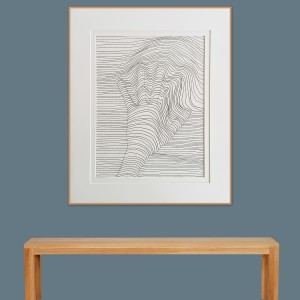 ORIGINAL ARTWORK WITH DOUBLE MAT