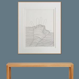 ORIGINAL ARTWORK WITH  DOUBLE MAT
