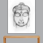 PENCIL DRAWING ON PAPER ARTPRINT