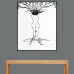 INK ON PAPER ARTPRINT
