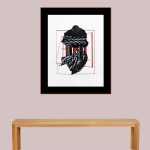 PAPER COLLAGE ART PRINT