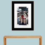 PAPER COLLAGE ART PRINT