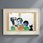 MIXED MEDIA ARTPRINT