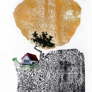 MIXED MEDIA ARTPRINT