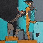 ORGINAL ART WORK ACRYLIC ON CANVAS