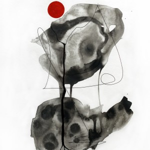ACRYLIC ON PAPER ARTPRINT
