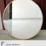 ALUMINIUM CIRCLE MIRRORS