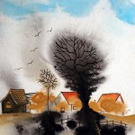 ORIGINAL ARTWORK WATERCOLOUR ON PAPER
